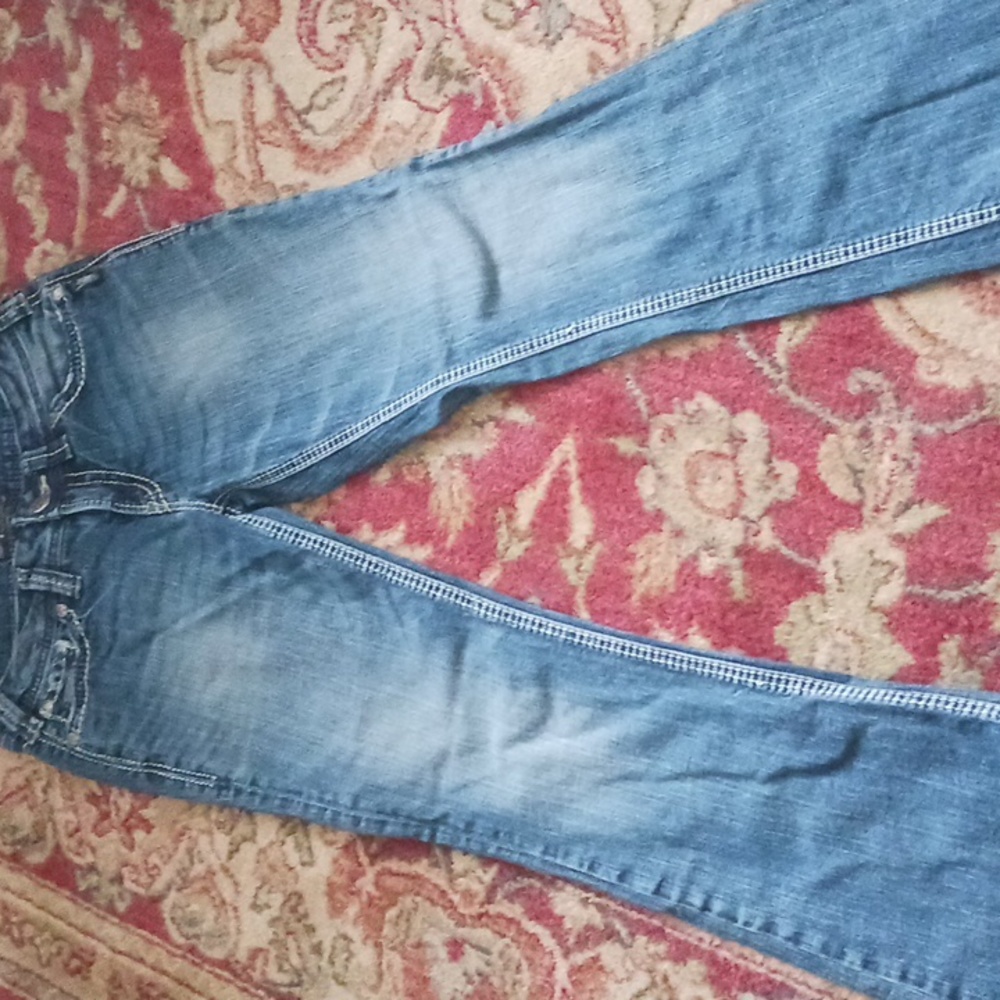 Silver jeans